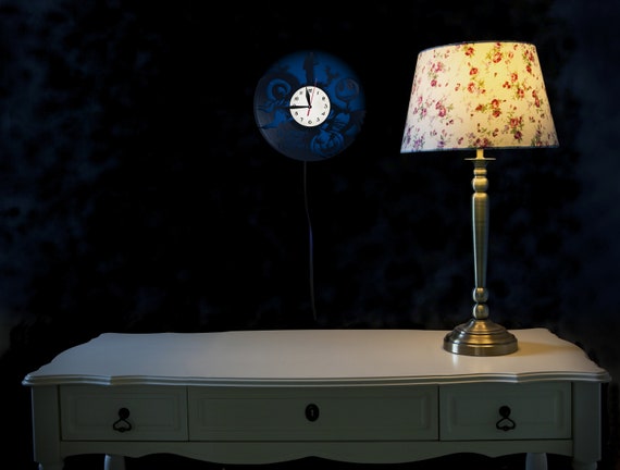 Jack Skellington The Nightmare Before Christmas Bedroom Light Handmade Clock