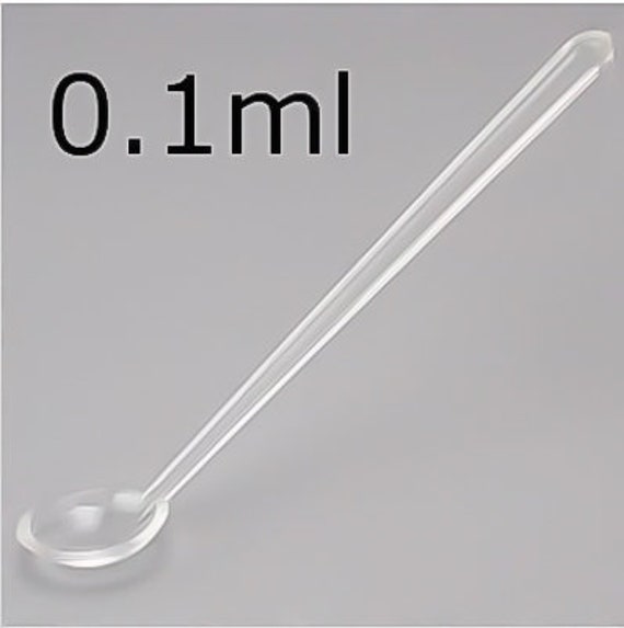 Measuring Spoons Set for Dyes, Small 0.1ml, Large 0.8ml 