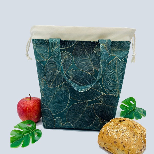 Snackbag, Lunchbag, lebensmittelecht zertifiziert, zero waste, Tragetasche