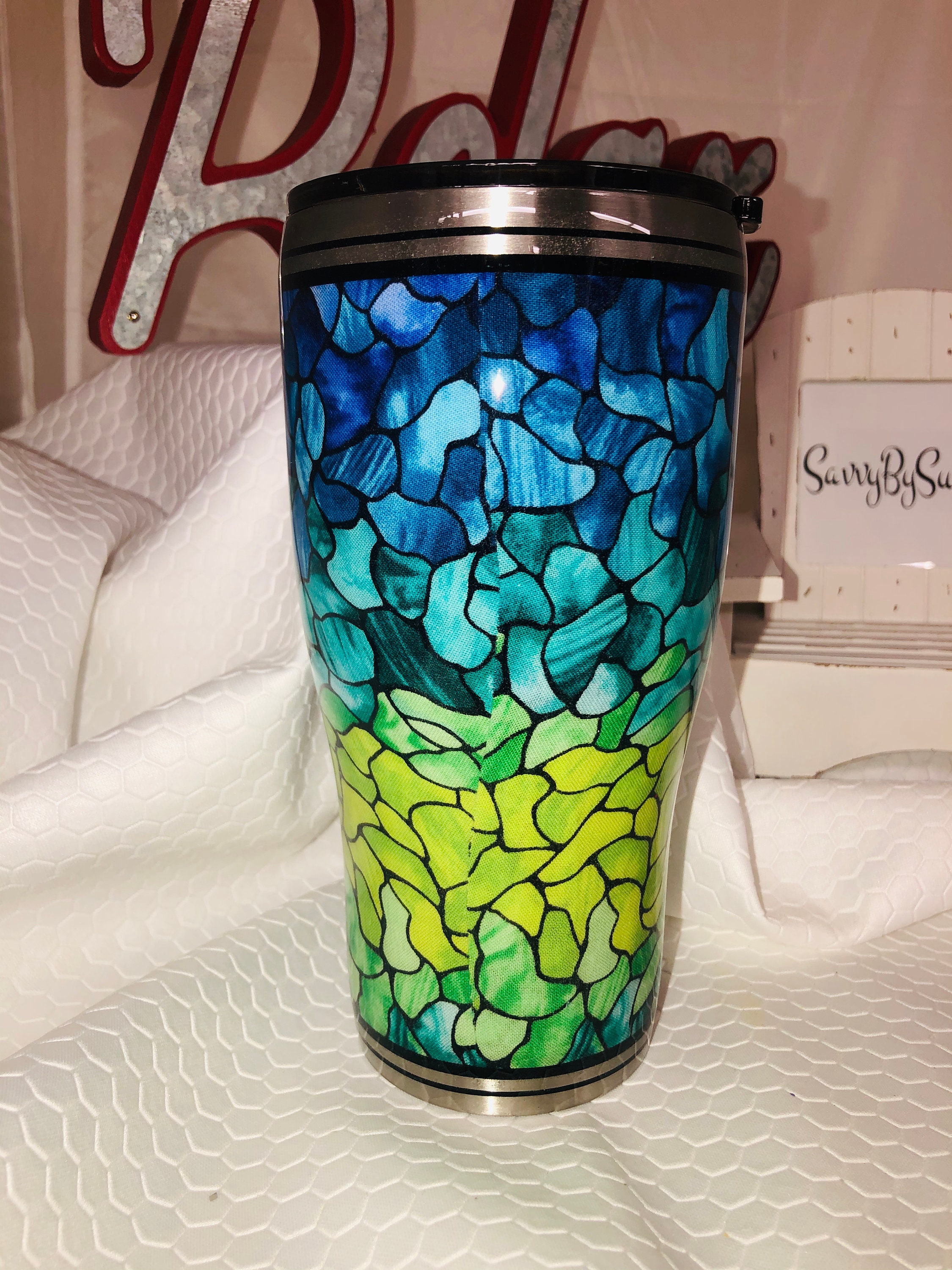 ursula double insulated epoxy stainless steel tumbler