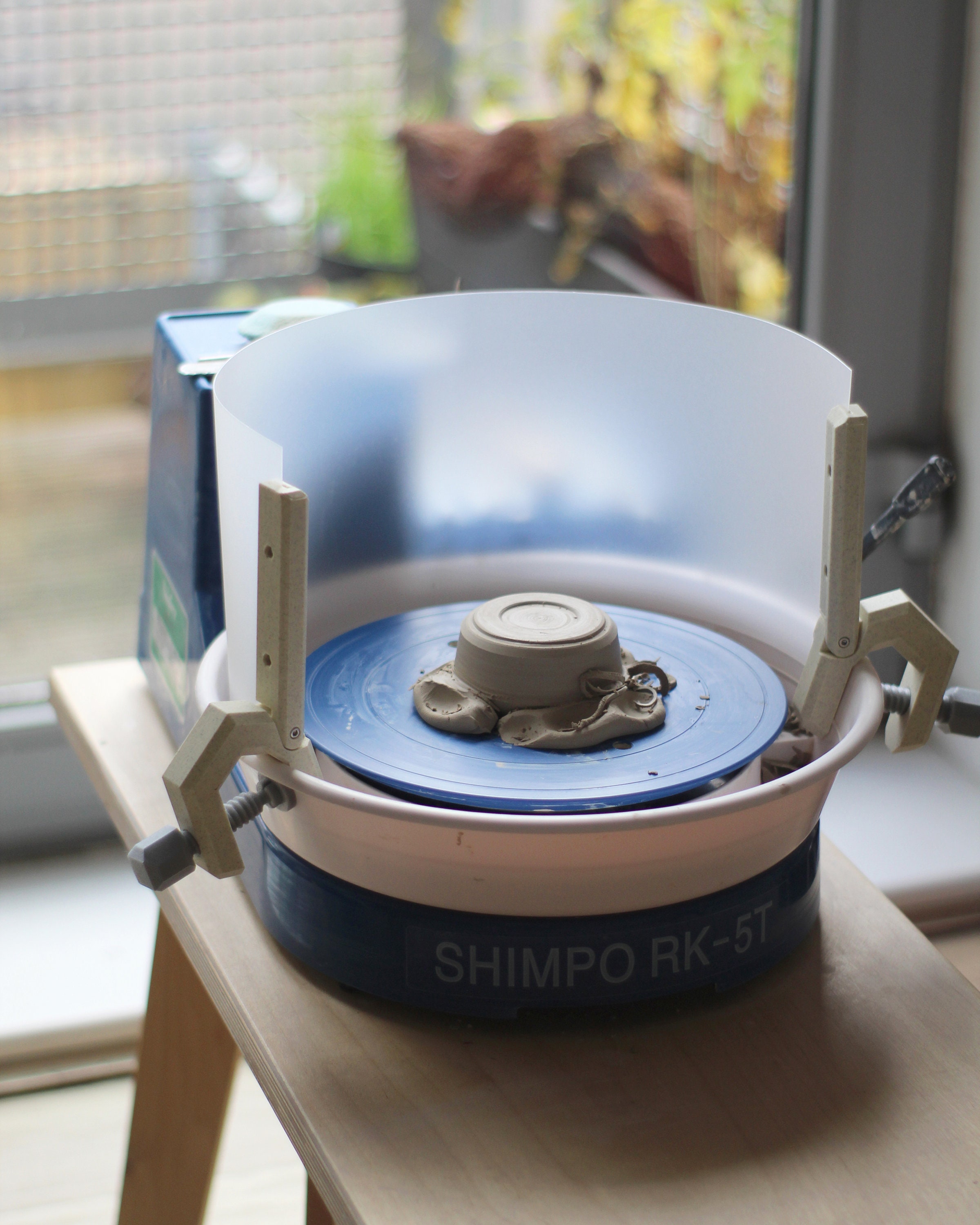 Adjustable Ceramic & Pottery Turntable Clamp