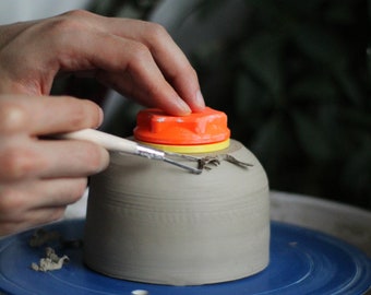 Spinner Trimming Tool (spinner, clay, ceramic, disc) Pottery Tool for Wheel Trim