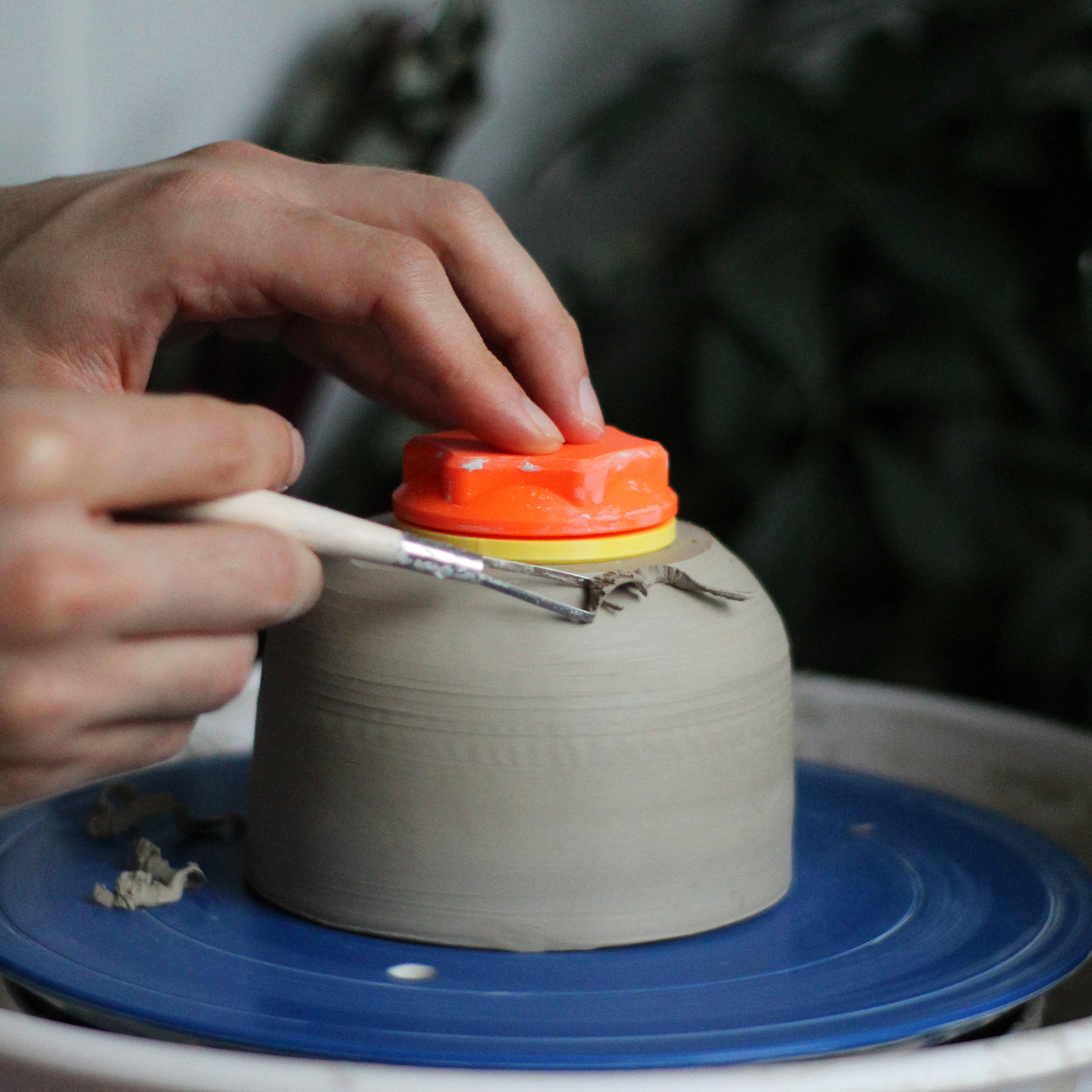 Pottery FOOT & RIM Shaper With Trimmer, Shape Trim Slicing Bottom of Pot,  Wheel Throwing Clay Tools, Ceramic Bowls Cups Vases Cylinder Foot 