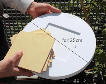 Sistema di lancio della mazza da ceramica sulla ruota per 25 cm