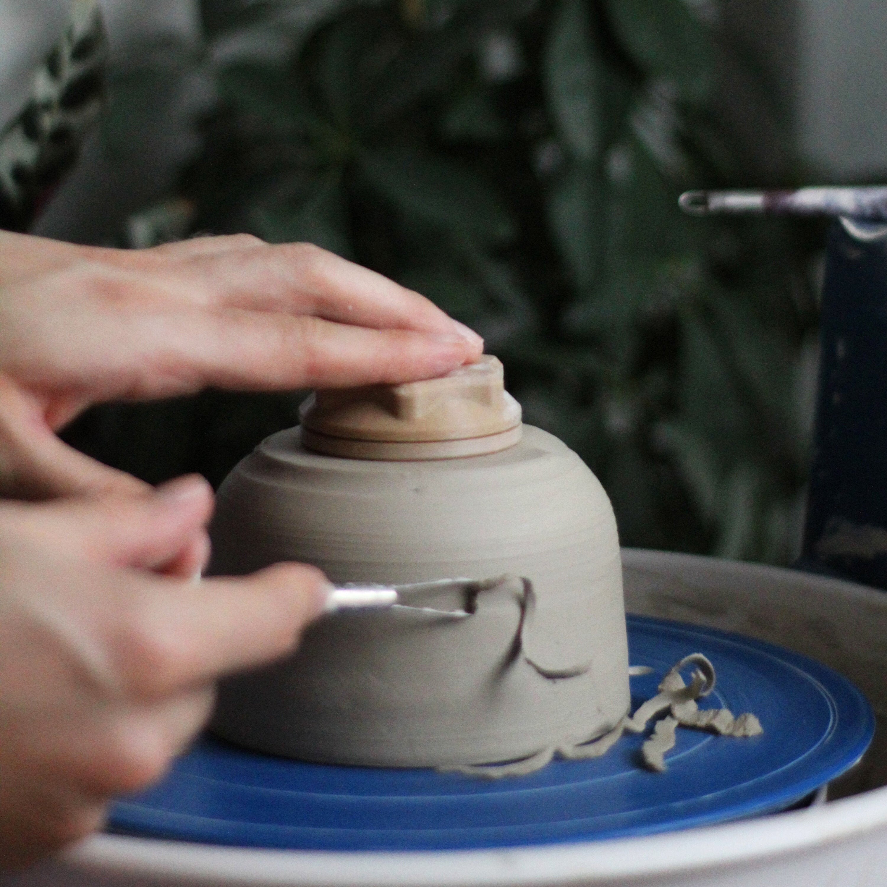 Spinner Trimming Tool rotary spinning clay ceramic disc Etsy