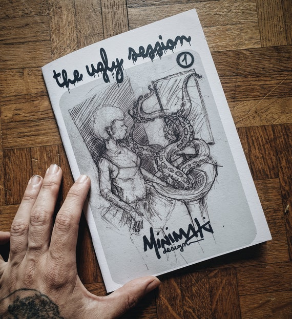 Sketchbook zine 32 pages minimaki