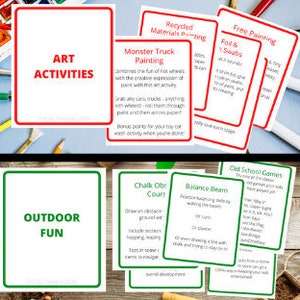 Printable Kids&#39; Activity Cards
