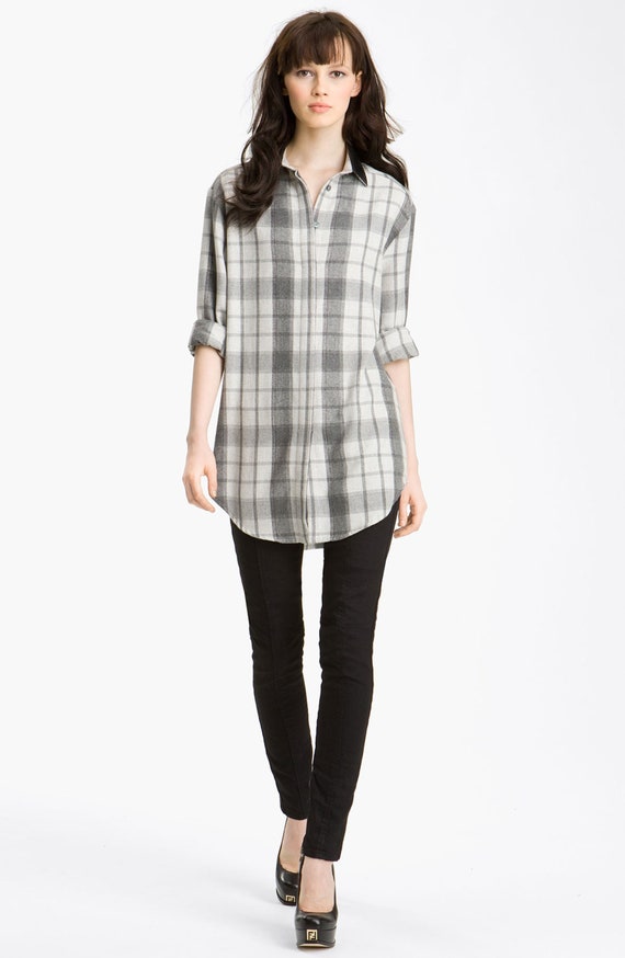Balmain tartan shirts