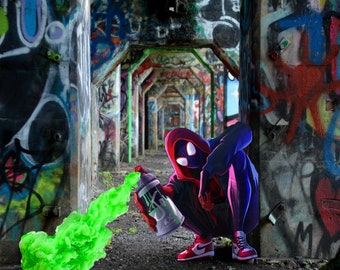 Miles Morales x Graffiti Pier (Prints)