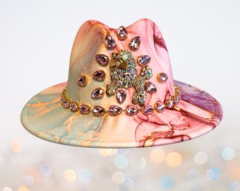 Zsa-Zsa Pink Poodle Fedora