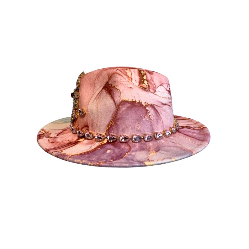 Zsa-Zsa Pink Poodle Fedora zdjęcie 3