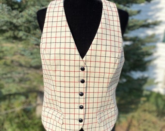 Ladies Tattersall Vest