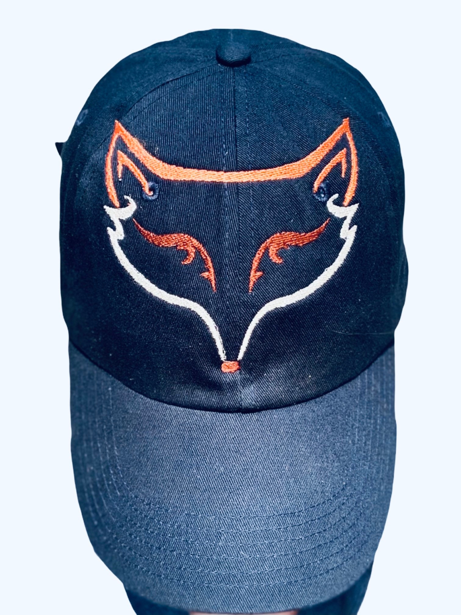 Fox Embroidery Cap Etsy