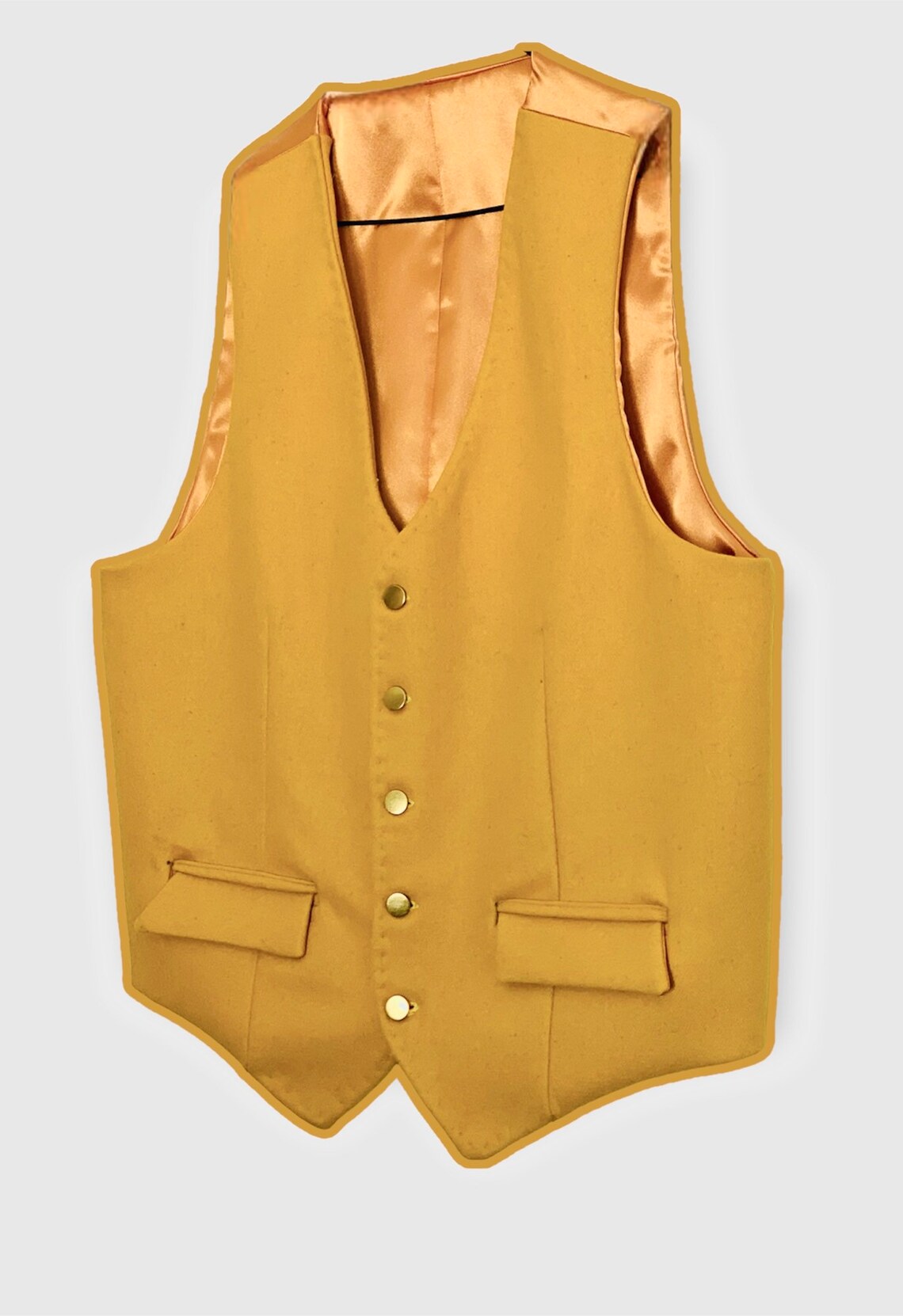 Golden Gentlemen Vests Etsy