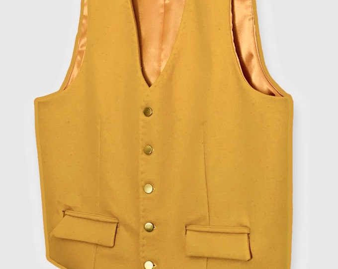 Featured listing image: Golden  Gentlemen Vests