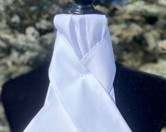 Pretied Equestrian Stock Tie