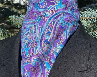 Equestrian Foxhunting Dressage Paisley Lilac