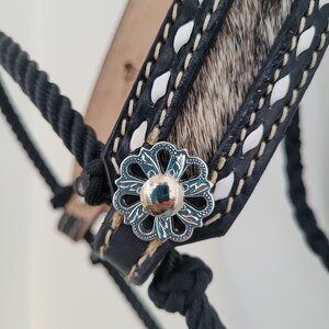 Premium Leather Lariat Hybrid Halter main image 1