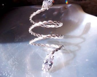 Ring Elfen Stern Schlange
