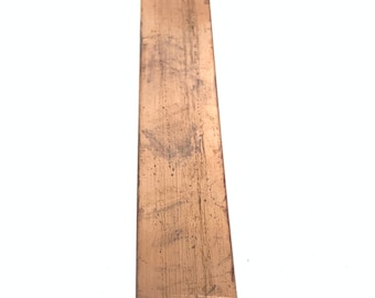 Barre plate en cuivre 3/16 » x 1 » x 6 » - Fabrication de couteaux C110