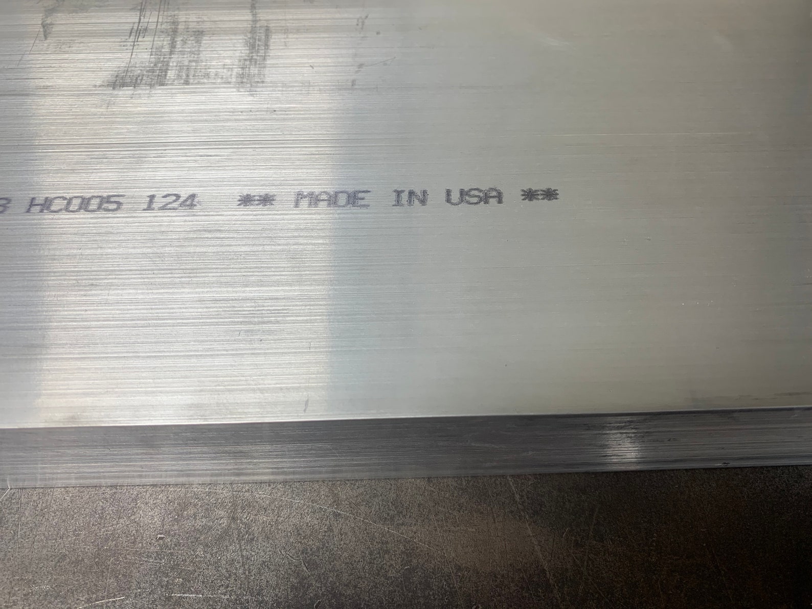 Aluminum Channel 6061 6x 1.95 American Standard Etsy