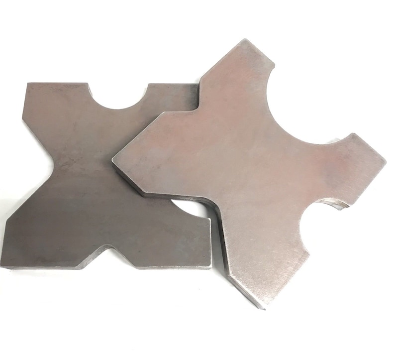 20 Ton Steel Shop Press Bed Plates Hframe Arbor 4 Notch Etsy