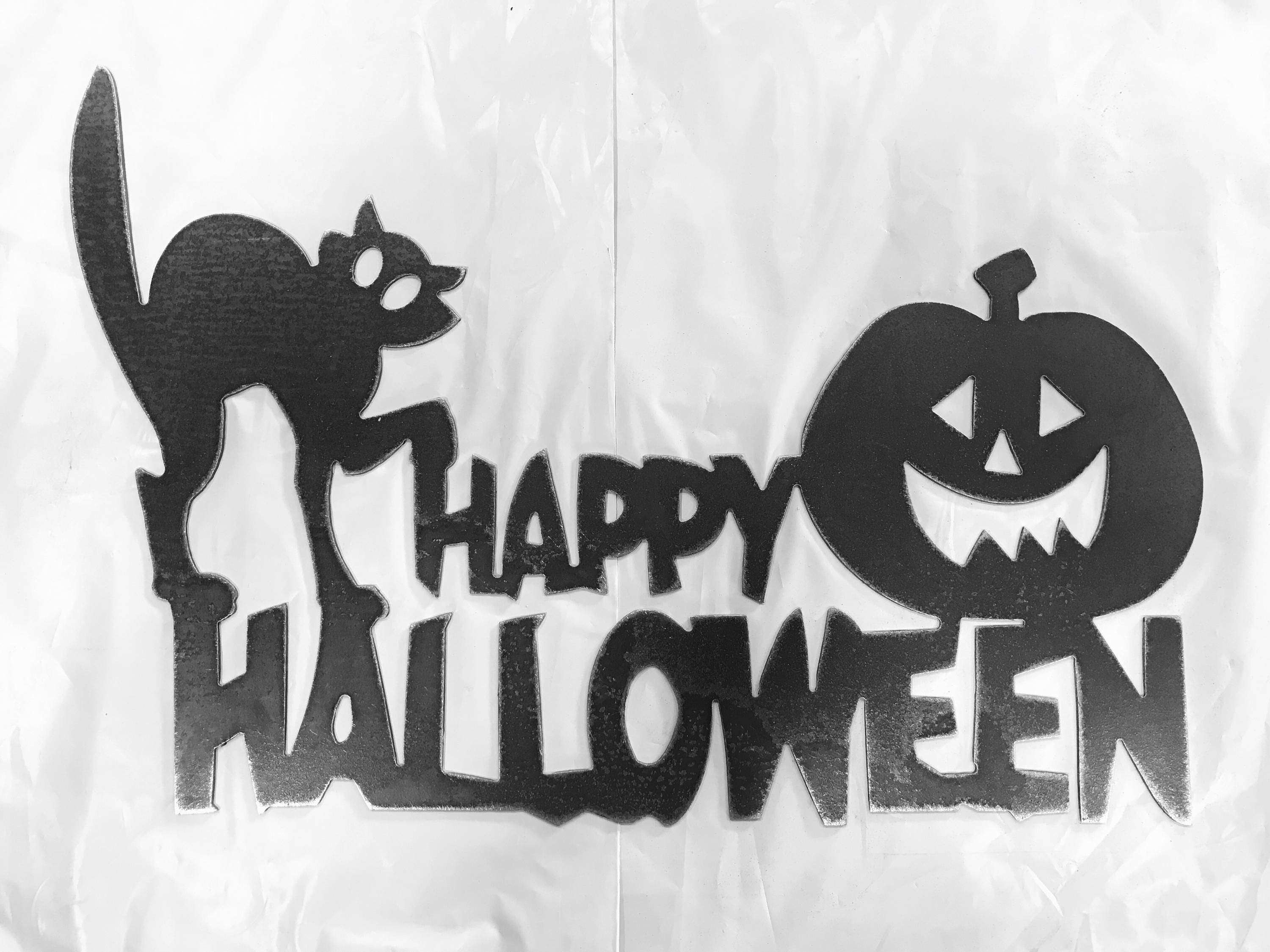 Happy Halloween Cut Out | Etsy