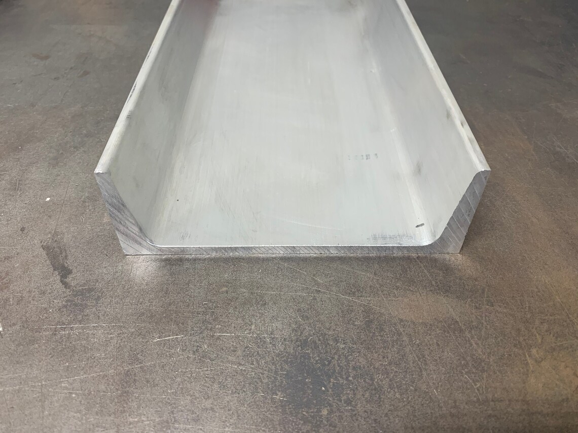 Aluminum Channel 6061 6x 1.95 American Standard Etsy