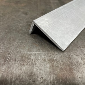 6063 T52 Aluminum Angle 1&quot;X 2&quot;X 1/8&quot; Thick