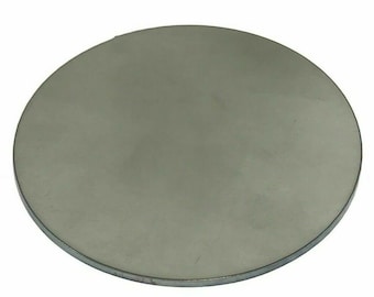 Disque En Acier Inoxydable 304 Brossé - Plaque Ronde Métal Brut - Pour Découpe Laser