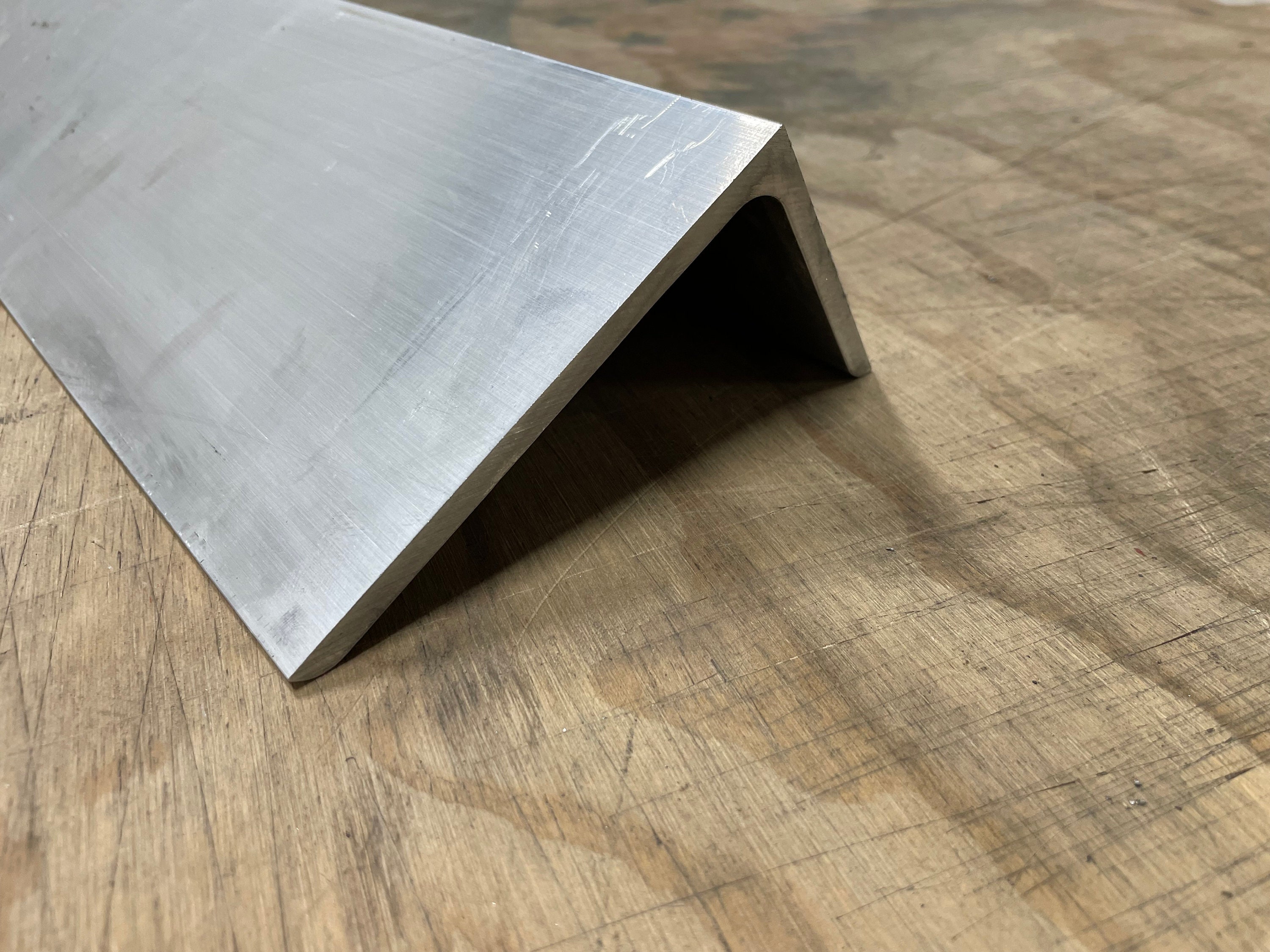 6061-T6 Aluminum Angle - 3" X 5" X 60" Long, 1/4" Thick, Mill-Certified 3 thumbnail image