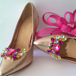 Holly Multicoloured Shoe Clips