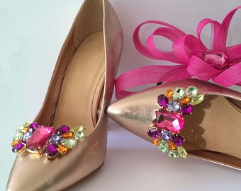 Holly Multicoloured Shoe Clips