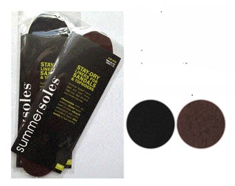 SummerSole ultra-absorberende inlegzolen voor heren, helpt zweetvoeten droog en fris te houden, helpt hyperhidrose