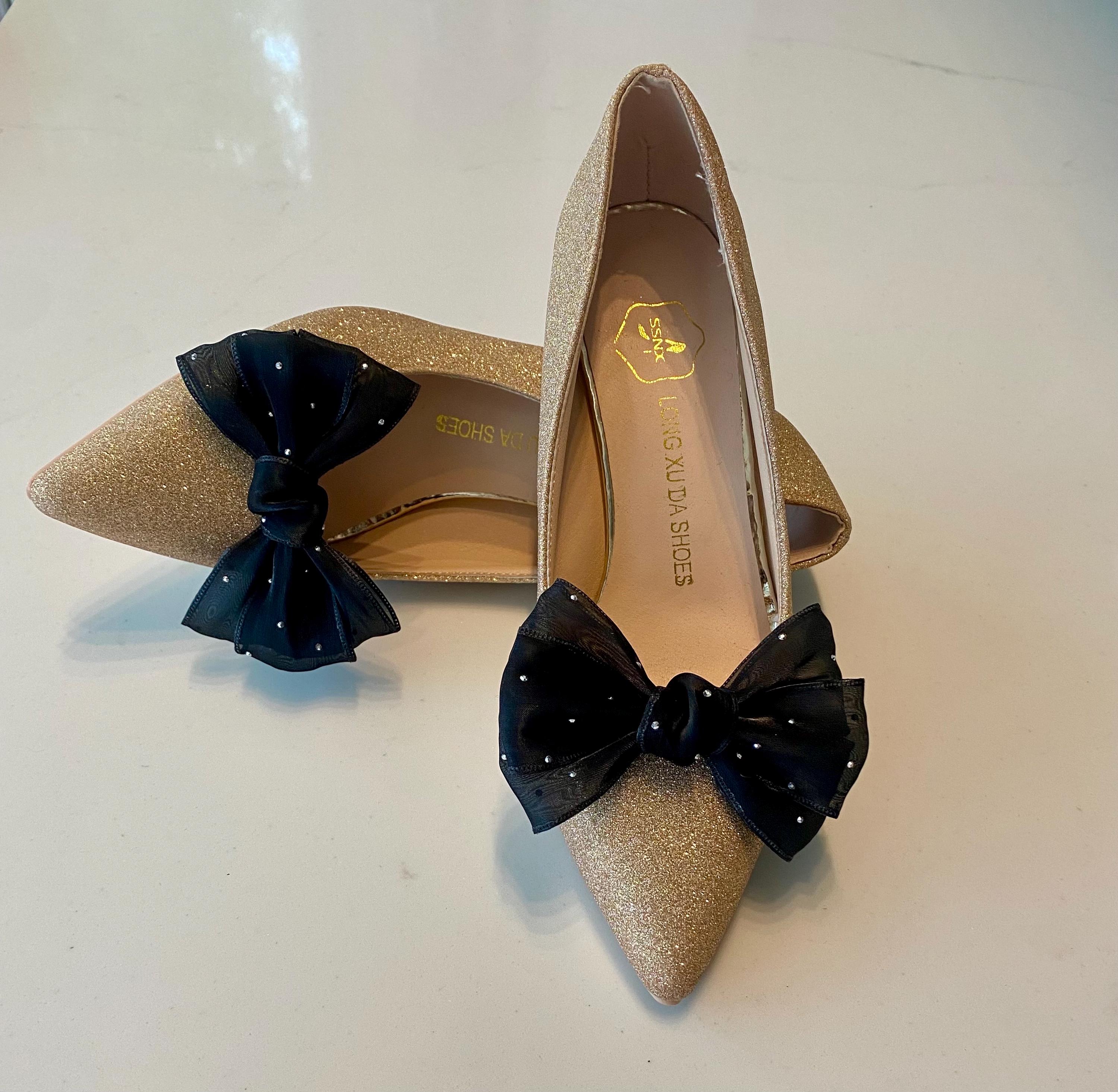 Velvet Shoe Clips UK