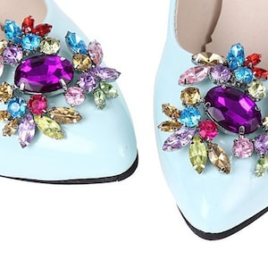 Livy Multicoloured Shoe Clips