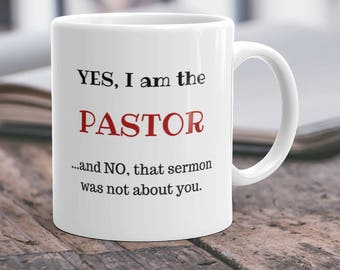 Pastor Gift Youth Mug Appreciation Idea For Coffee Thank You