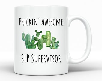 gift ideas for dissertation supervisor SLP Supervisor Gift Idea Speech Language Pathologist Mug