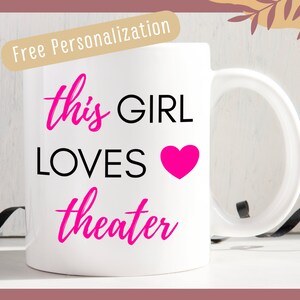 Theater Gift/Theatre Gift/Actress Gift/Drama Gift/Acting Gift/Theater Mug/Theater Lover Gift