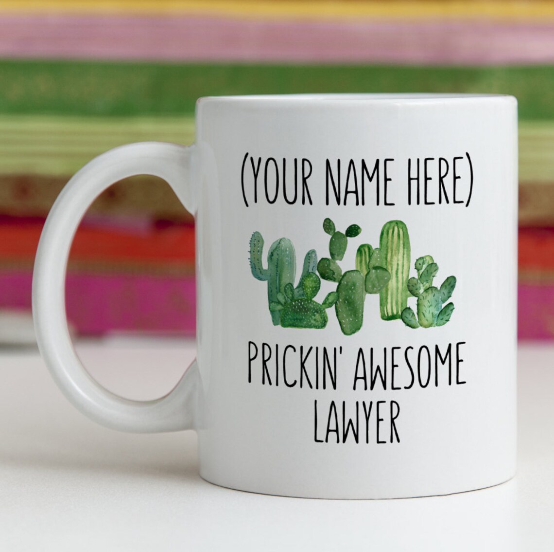 Avocat personnalisé idée cadeau Mug Attorney Funny Best Ever | Etsy