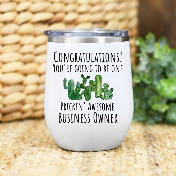 Business Owner New Congratulations Funny Gift Idea Wine Etsy