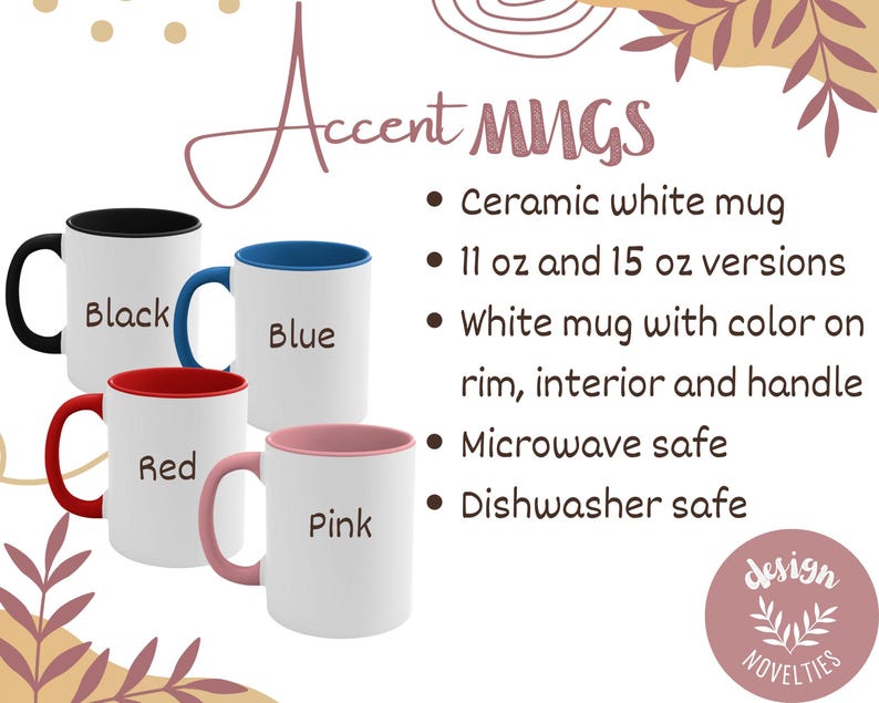 a set of three coffee mugs sitting next to each other