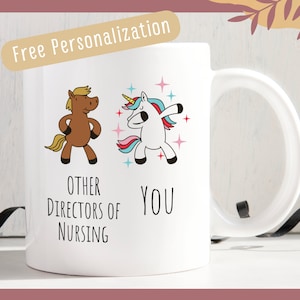 Director of Nursing Cup, Nursing Director Mug, DON Nurse Gift, Nurse Supervisor Coffee Cup