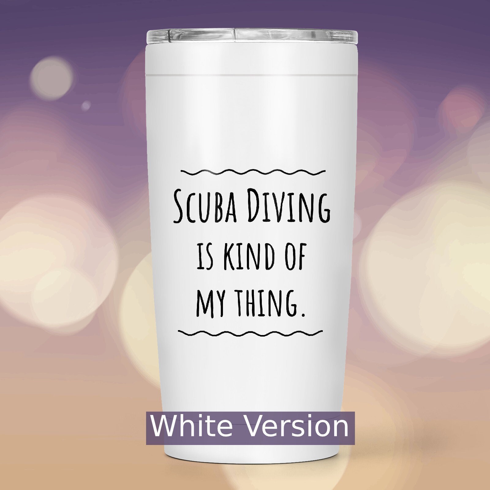 Scuba Diver Diving Funny Gift Idea Travel Mug Tumbler Kind of Etsy UK