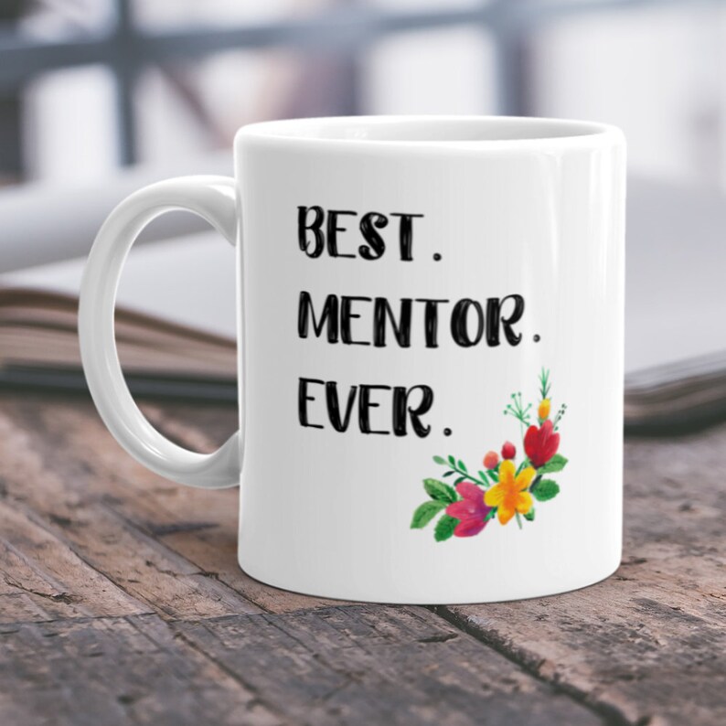 Mentor Gift Mentor Teacher Gift Thank You Gift for Mentor Mug Etsy