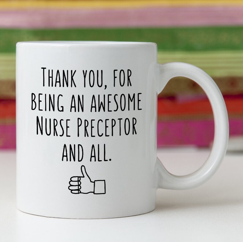 Nurse Preceptor Thank You Gift Mug Awesome All Etsy