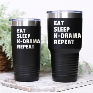 Korea Gift Funny K-Drama Tumbler