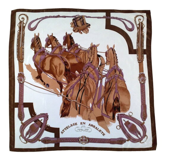 Vintage Hermes silk scarf Silk scarf women Silk sh