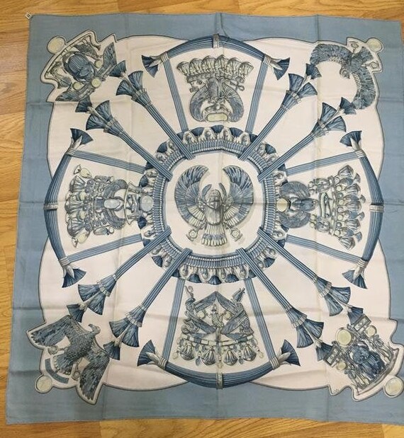 Vintage Hermes Scarf Egypte by Caty Latham, Hermès
