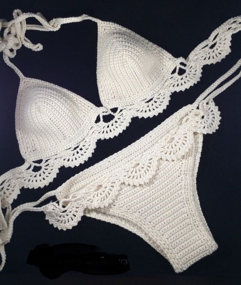 Crochet Bikini Crochet Swimsuit Bikinis Crochet Beachwear Crochet